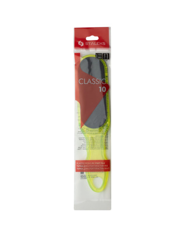 STALEKS PRO Lima para Pés em Plástico CLASSIC 10 Tipo 1 100/180 Grit