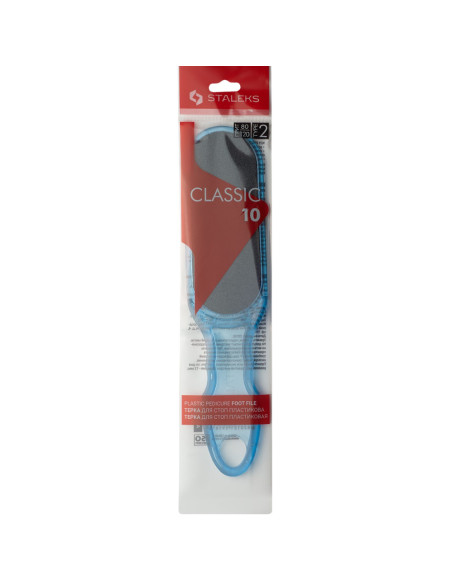 STALEKS PRO Lima para Pés em Plástico CLASSIC 10 Tipo 2 80/120 Grit