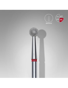 STALEKS PRO Broca Diamantada Esférica EXPERT Vermelha 4 mm 2