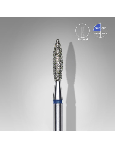 STALEKS PRO Broca Diamantada Chama EXPERT Vermelha 2,1 mm – 8 mm