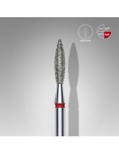 STALEKS PRO Broca Diamantada Chama EXPERT Vermelha 2,3 mm – 10 mm 2