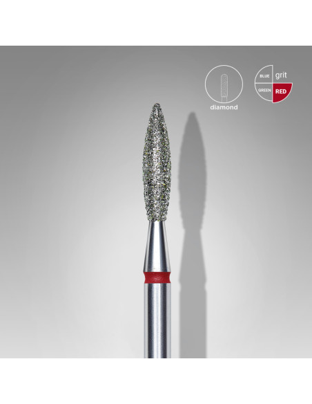 STALEKS PRO Broca Diamantada Chama EXPERT Vermelha 2,3 mm – 10 mm