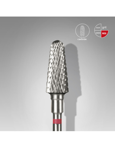 STALEKS PRO Broca de Carboneto Tronco de Cone EXPERT Vermelha 6 mm – 14 mm