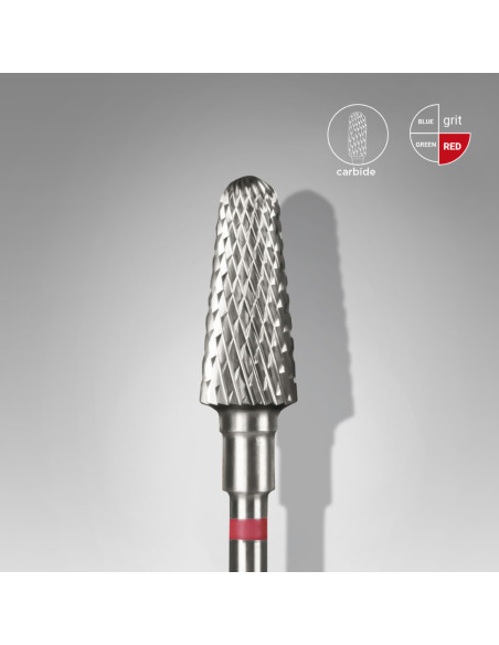 STALEKS PRO Broca de Carboneto Tronco de Cone EXPERT Vermelha 6 mm – 14 mm