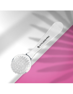 STALEKS PRO Escova de Manicure EXPERT 01 para Remoção de Pó com Tampa 2