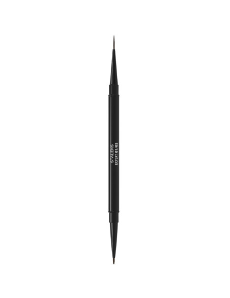 STALEKS PRO Pincel Duplo EXPERT Liner 7 mm / 10 mm para Nail Art
