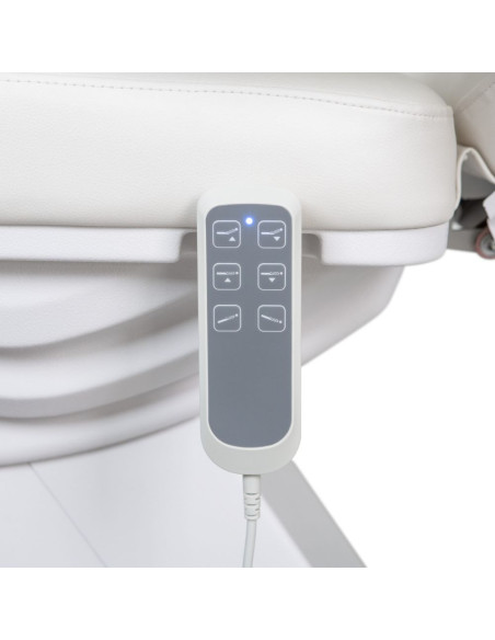Weelko SERENITY Cadeira Elétrica de Podologia 3 Motores Branca