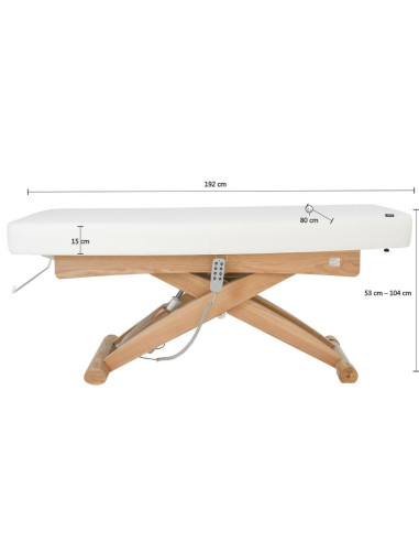 Weelko CYX+ Maca Elétrica de Massagem 3 Motores Branca