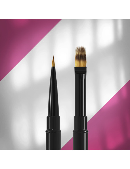 STALEKS PRO Pincel Duplo EXPERT Liner 7 mm / Gradient 11 mm