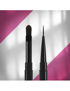 STALEKS PRO Pincel Duplo EXPERT Liner 10 mm / Gel 11 mm 2
