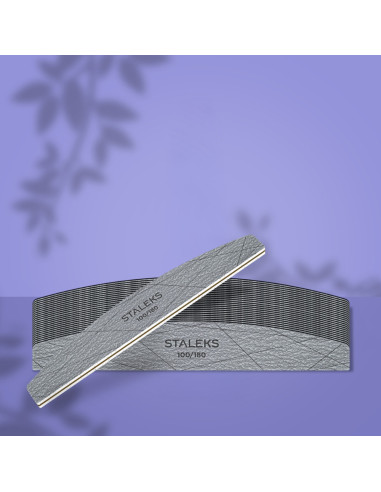 STALEKS PRO SMART 40 Lima Mineral Meia Lua 100/180 Grit – 25 Un.