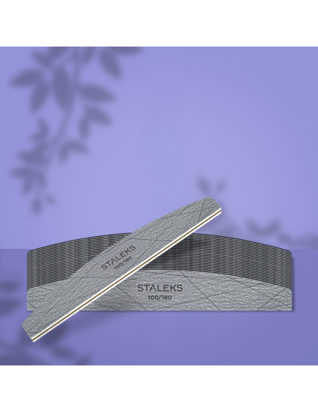 STALEKS PRO SMART 40 Lima Mineral Meia Lua 100/180 Grit – 25 Un.