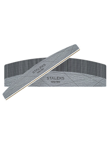 STALEKS PRO SMART 40 Lima Mineral Meia Lua 100/180 Grit – 25 Un.