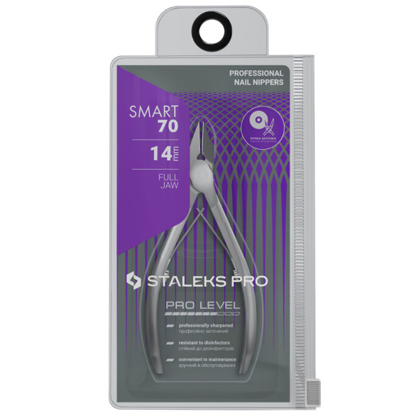 STALEKS PRO SMART 70 Alicate Profissional para Unhas 14 mm