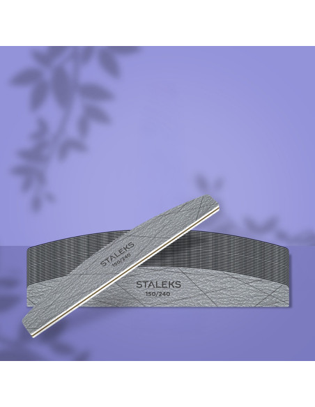 STALEKS PRO SMART 40 Lima Mineral Meia Lua 150/240 Grit – 25 Uni.