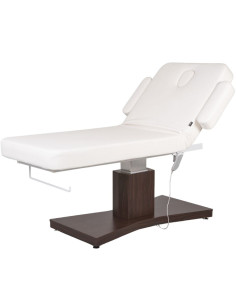 Weelko GOID Marquesa Elétrica de Massagem 1 Motor Base de Madeira Branca