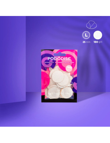 STALEKS PRO PODODISC L 180 Grit – Limas Descartáveis 50 Un.