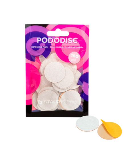 STALEKS PRO PODODISC L 180 Grit – Limas Descartáveis 50 Un.