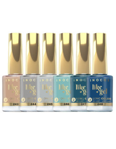 INOCOS Verniz Like Gel Coleção Natura Lovers Aqua Edition 11 ml