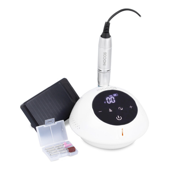 Broca de Unhas Profissional INOCOS Nail Drill Pro 35.000 RPM Portátil Inocos