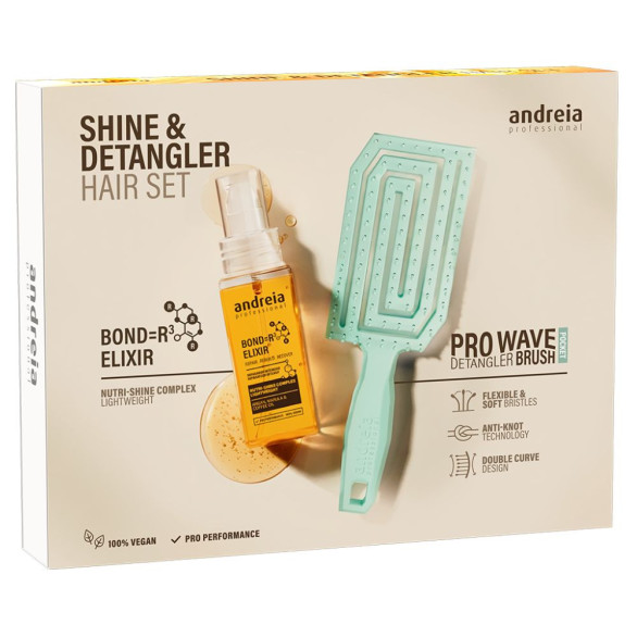 ANDREIA Professional SHINE & DETANGLER HAIR SET – Coffret para Cabelo