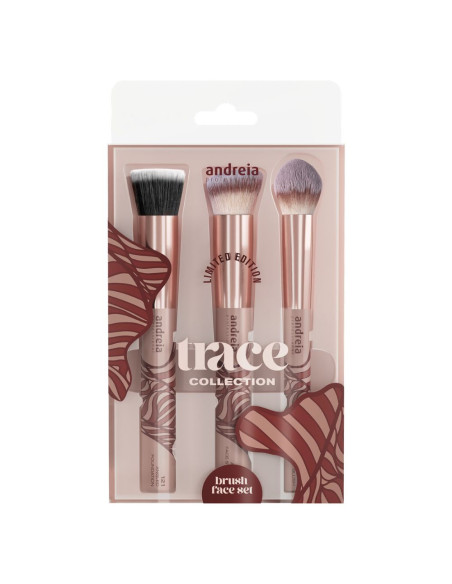 ANDREIA Professional TRACE COLLECTION SET DE PINCÉIS PARA ROSTO