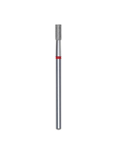 STALEKS EXPERT Fresa Diamantada Cilíndrica Vermelha 2,5 mm – Parte Operacional 6 mm