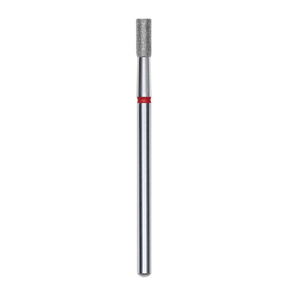 STALEKS EXPERT Fresa Diamantada Cilíndrica Vermelha 2,5 mm – Parte Operacional 6 mm