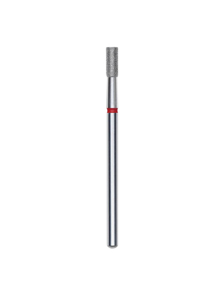 STALEKS EXPERT Fresa Diamantada Cilíndrica Vermelha 2,5 mm – Parte Operacional 6 mm