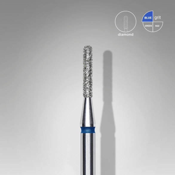 STALEKS EXPERT Fresa Diamantada Cilindro Arredondado Azul 1,4 mm – Parte Operacional 8 mm