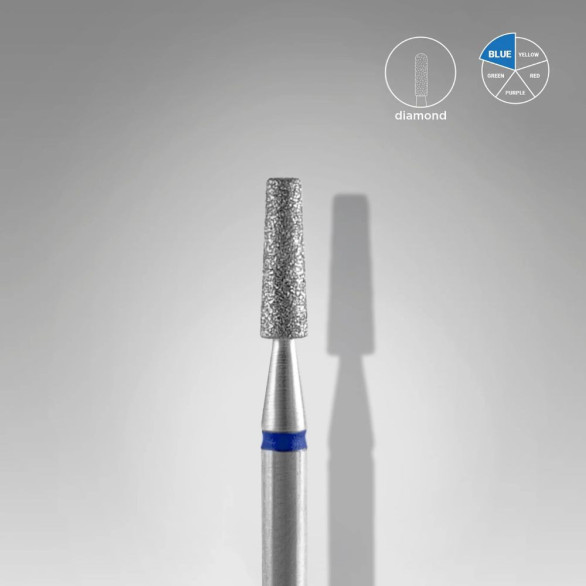 STALEKS EXPERT Fresa Diamantada Cone Truncado Azul 2,5 mm – Parte Operacional 8 mm