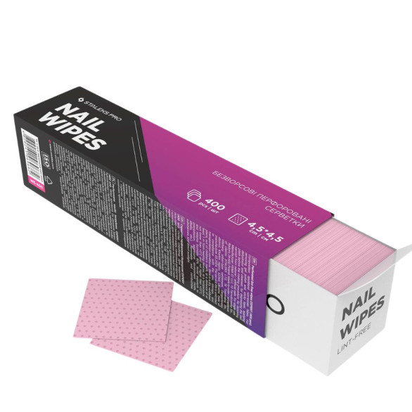 STALEKS EXPERT Toalhitas Perfuradas Sem Fiapos – 400 Unidades