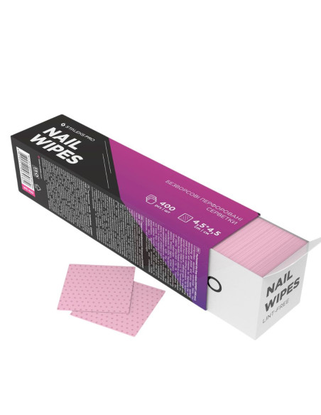 STALEKS EXPERT Toalhitas Perfuradas Sem Fiapos – 400 Unidades