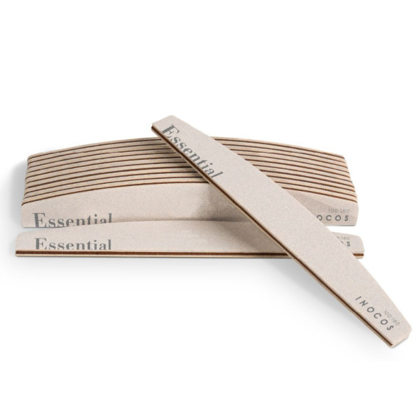 Pack Limas INOCOS Meia-Lua Essential 100/180 – 12 Unidades