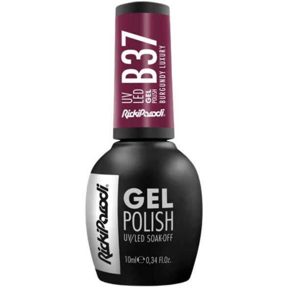RickiParodi Verniz Gel Burgundy Luxury B37 Bordô 10 ml