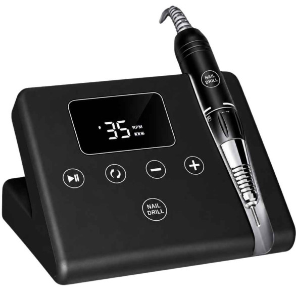 GL Nails Broca Silence 35.000 RPM 65W Preta