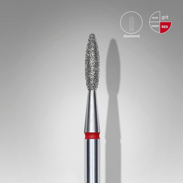 STALEKS PRO Broca Diamantada Chama EXPERT Vermelha 2,1 mm – 8 mm