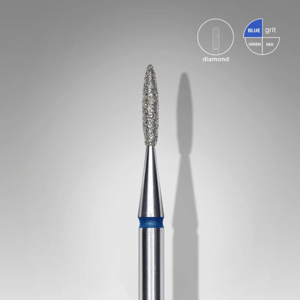 STALEKS EXPERT Fresa Diamantada Chama Azul 1,6 mm – Parte Operacional 8 mm