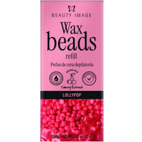 Beauty Image Cera em Pérolas Beads Refill Lollypop 250 g