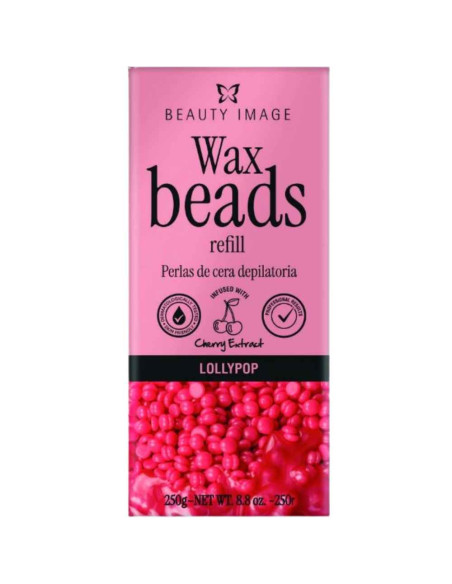 Beauty Image Cera em Pérolas Beads Refill Lollypop 250 g