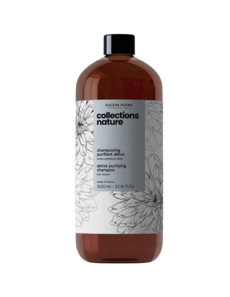 Eugène Perma Nature Purifying Champô 1000 ml – Couro Cabeludo Oleoso