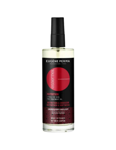 Eugène Perma ESSENTIEL Keratin Nutrition Óleo de Cuidado Cabelo e Corpo 100 ml