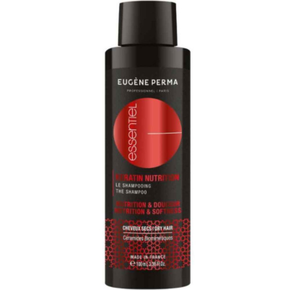 Eugène Perma ESSENTIEL Keratin Nutrition Champô Nutritivo 100 ml – Travel Size