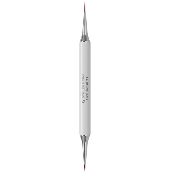 STALEKS EXCLUSIVE 01/11 Pincel Liner Dupla Face 7 mm / 12 mm