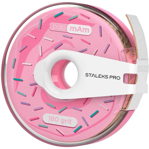 STALEKS PRO Fita Abrasiva Descartável PAPMAM EXPERT White 180 Grit – 7 m