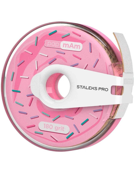 STALEKS PRO Fita Abrasiva Descartável PAPMAM EXPERT White 180 Grit – 7 m