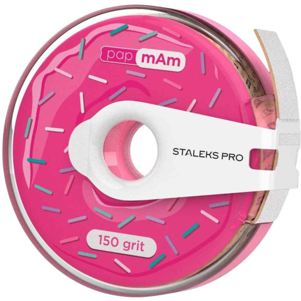 STALEKS PRO Fita Abrasiva Descartável PAPMAM EXPERT White 150 Grit – 7 m