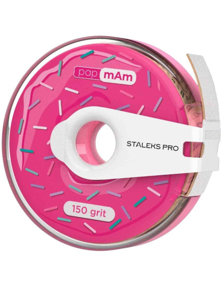 STALEKS PRO Fita Abrasiva Descartável PAPMAM EXPERT White 150 Grit – 7 m