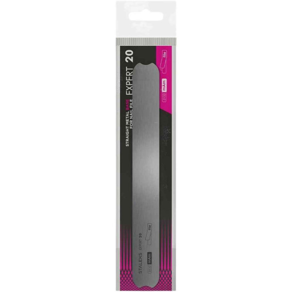 STALEKS PRO Base Metálica Reta para Lima de Unhas EXPERT 20