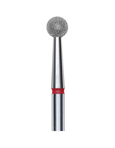 STALEKS PRO Broca Diamantada Esférica EXPERT Vermelha 4 mm